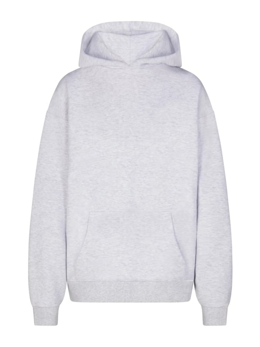 SKIMS Oversized Hoodie – Light Heather Grey | Size Small | Never Worn | Cozy